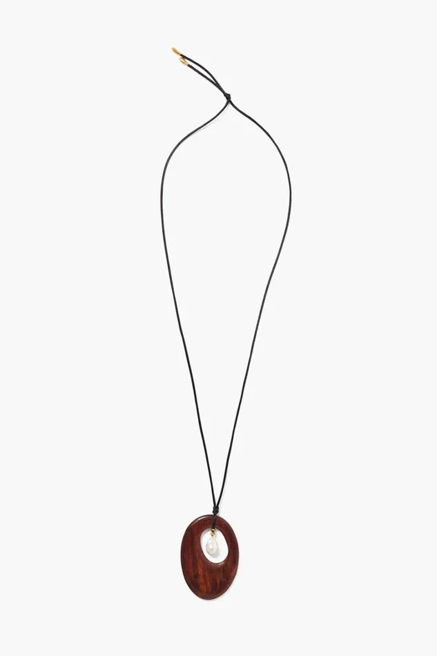 Chan Luu Necklaces Women Corinne Necklace Dark Wood