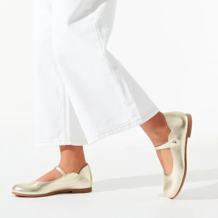 Christian Louboutin Ballerinas Kids Melodie Chick Ballerinas 8211 Nappa Leather 8211 Platine Christian Louboutin Ballerinas Kids Melodie Chick Ballerinas 8211 Nappa Leather 8211 Platine