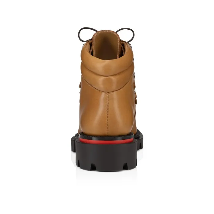 Christian Louboutin Boots Men Our Pabelito Boot Boots 8211 Calf Leather Wax Effect 8211 Terra