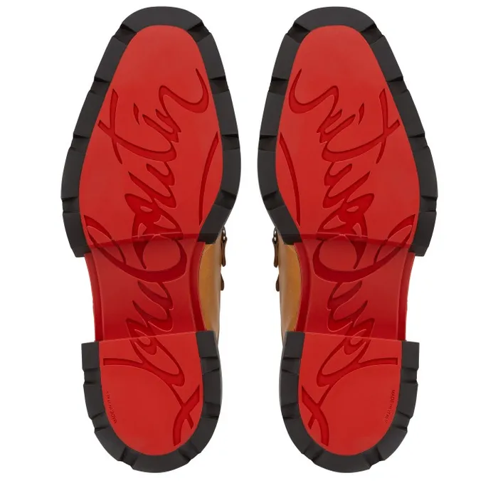 Christian Louboutin Boots Men Our Pabelito Boot Boots 8211 Calf Leather Wax Effect 8211 Terra