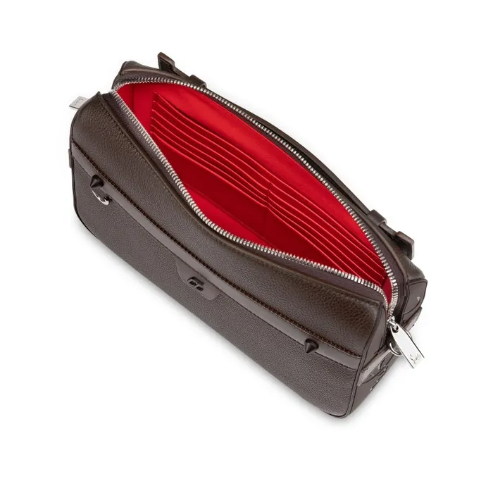 Christian Louboutin Crossbody Bags MenWomen Ruisbuddy Messenger Bag 8211 Grained Calf Leather And Rubber 8211 Cosme