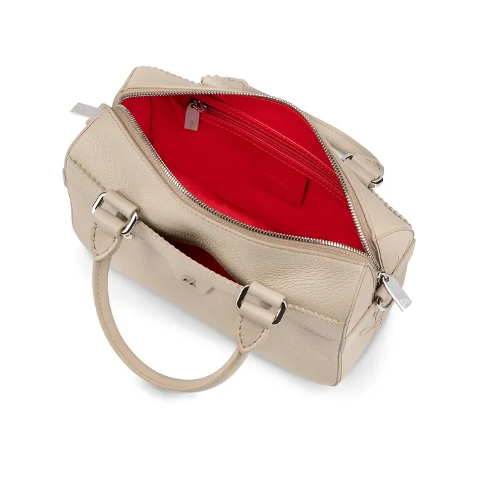 Christian Louboutin Crossbody Bags MenWomen Ruisbuddy Small Messenger Bag 8211 Grained Calf Leather And Rubber 8211 Saharienne