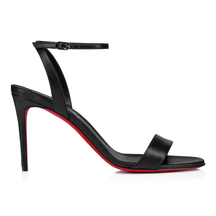 Christian Louboutin Sandals and Slides Women Loubigirl 85 Mm Strappy Sandals 8211 Nappa Leather 8211 Black