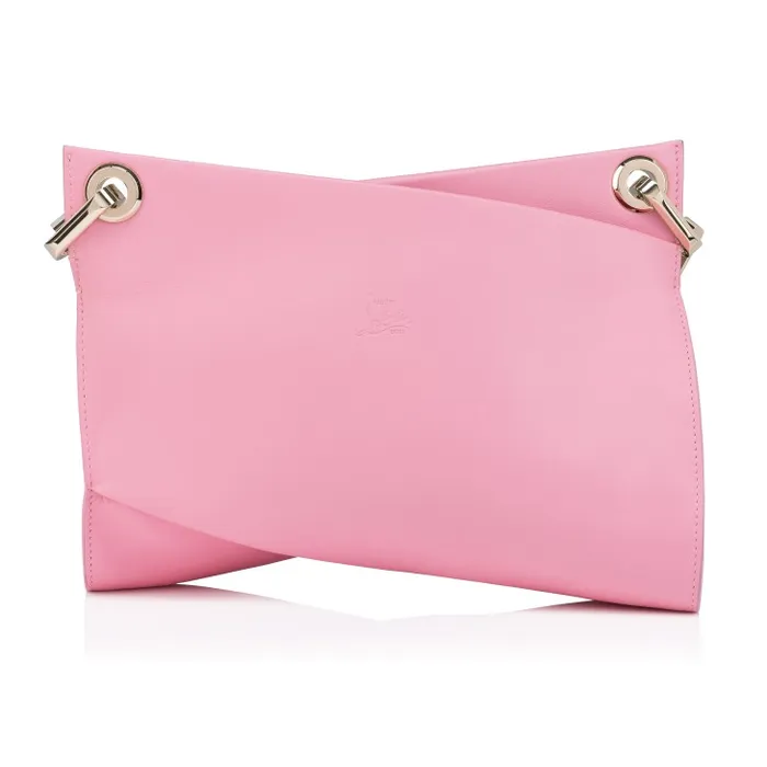 Christian Louboutin Shoulder Bags Women Loubitwist Chain Bag 8211 Smooth Calf Leather 8211 Calipso