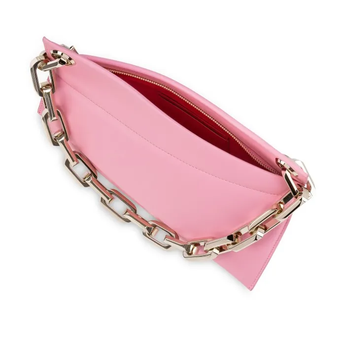 Christian Louboutin Shoulder Bags Women Loubitwist Chain Bag 8211 Smooth Calf Leather 8211 Calipso