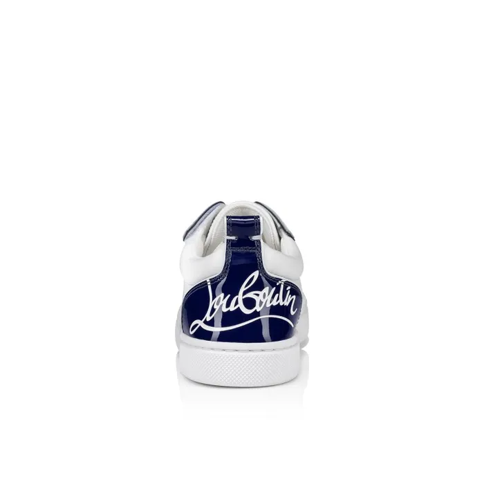 Christian Louboutin Sneakers Kids Funnyto Sneakers 8211 Calf Leather And Patent Calf Leather 8211 Bianco