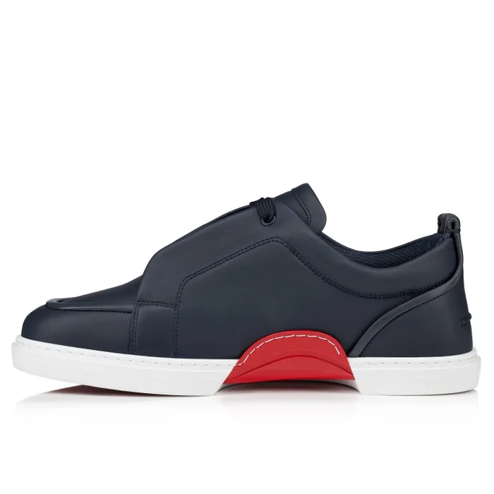 Christian Louboutin Sneakers Men Jimmy LowTop Sneakers 8211 Calf Leather 8211 Marine