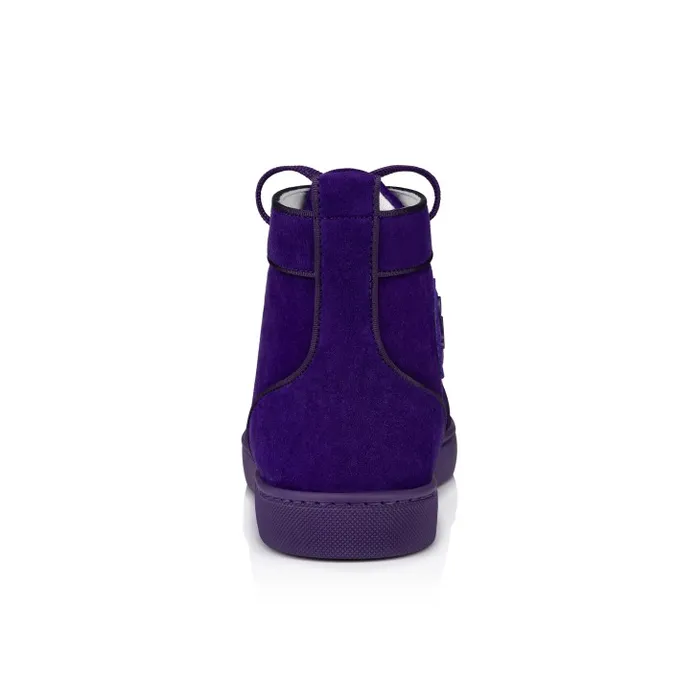 Christian Louboutin Sneakers Men Louis Hightop Sneakers 8211 Veau Velours 8211 Jacaranda