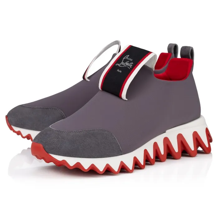 Christian Louboutin Sneakers Women Tiketa Run Sneakers 8211 Veau Velours And Neopren 8211 Mauve Christian Louboutin Sneakers Women Tiketa Run Sneakers 8211 Veau Velours And Neopren 8211 Mauve