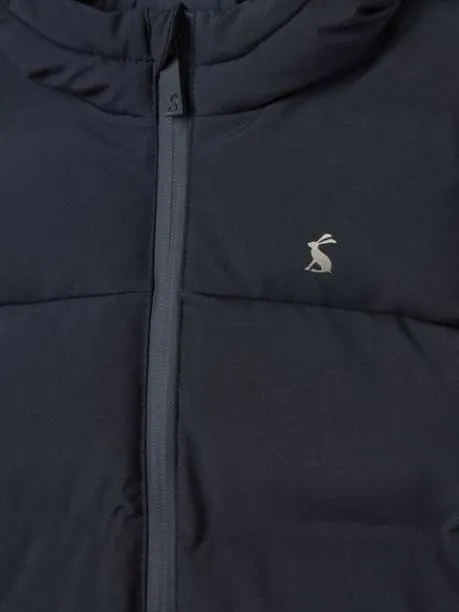 Coats and Jackets Boys Joules Navy Blue Waterproof Padded Coat