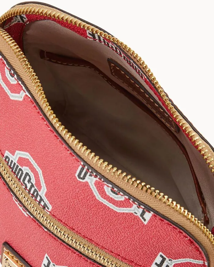 Collegiate Ohio State University Domed Crossbody Ohio State Women Dooney and Bourke Crossbodies Collegiate Ohio State University Domed Crossbody Ohio State Women Dooney and Bourke Crossbodies