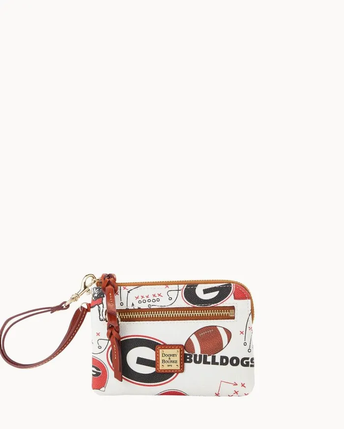 Collegiate University Of Georgia Zip Around Wristlet U Of Georgia Women Dooney and Bourke Wallets Collegiate University Of Georgia Zip Around Wristlet U Of Georgia Women Dooney and Bourke Wallets