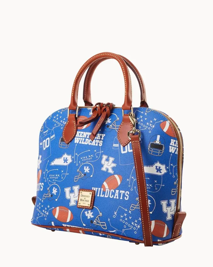 Collegiate University Of Kentucky Zip Zip Satchel University Of Kentucky Women Dooney and Bourke Satchels Collegiate University Of Kentucky Zip Zip Satchel University Of Kentucky Women Dooney and Bourke Satchels