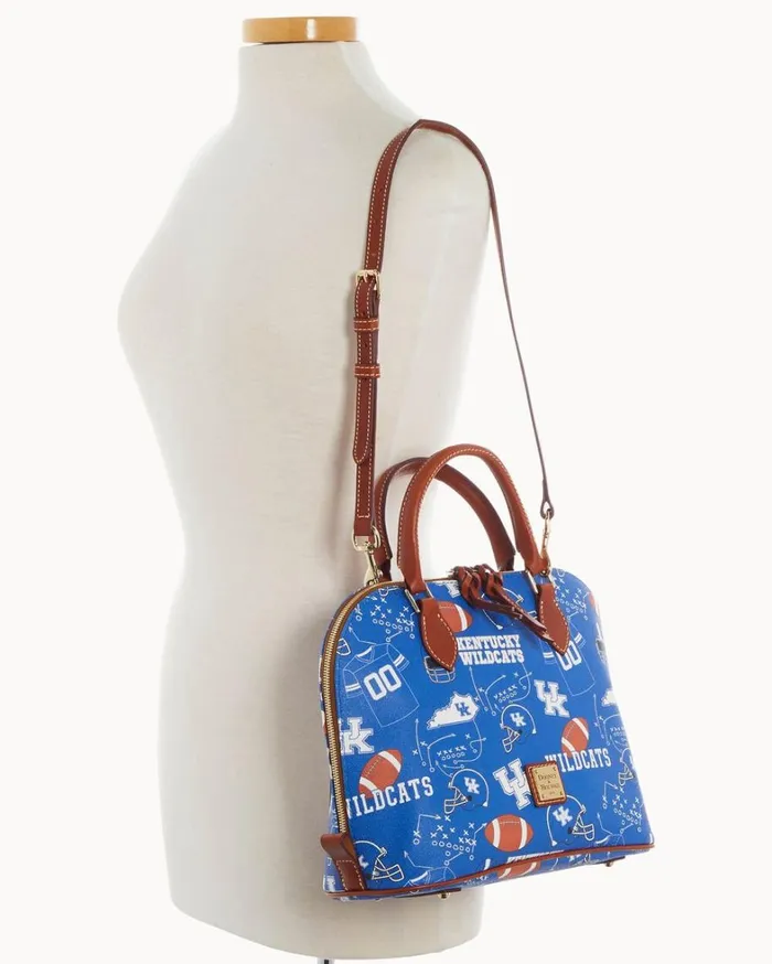 Collegiate University Of Kentucky Zip Zip Satchel University Of Kentucky Women Dooney and Bourke Satchels Collegiate University Of Kentucky Zip Zip Satchel University Of Kentucky Women Dooney and Bourke Satchels