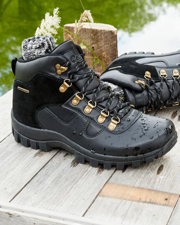 Cotton Traders Boots Leather Waterproof Walking Boots 8211 WomenMen