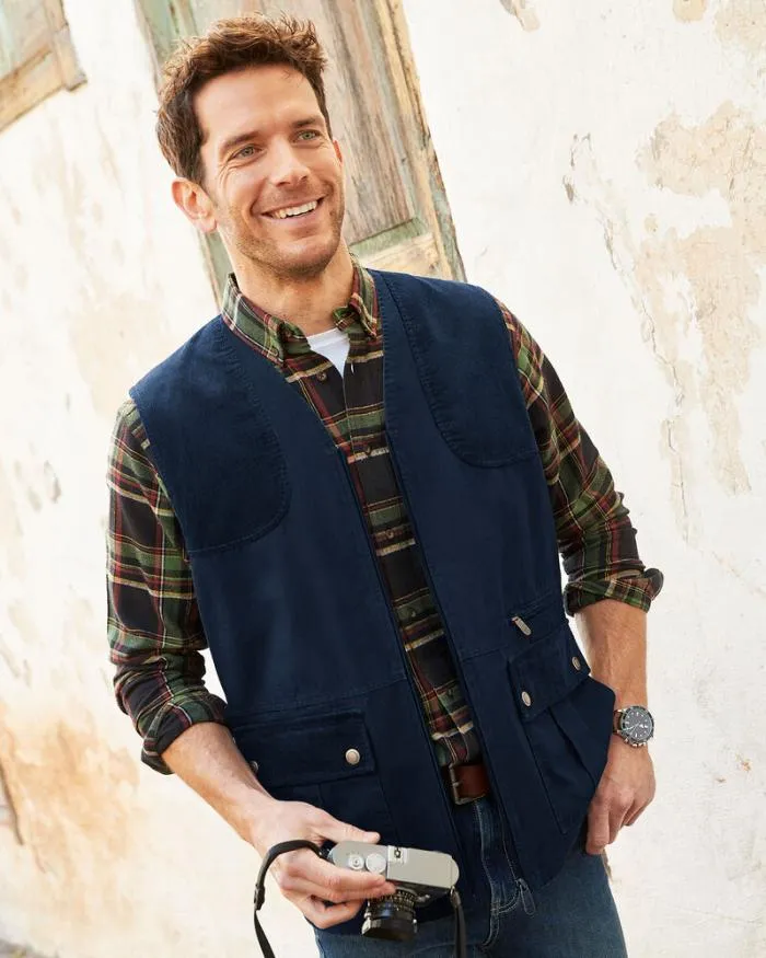 Cotton Traders Coats and Jackets Classic Canvas Field Gilet 8211 Men