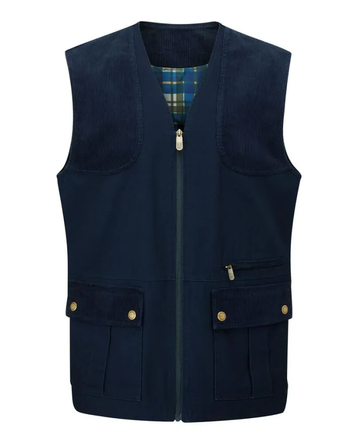 Cotton Traders Coats and Jackets Classic Canvas Field Gilet 8211 Men