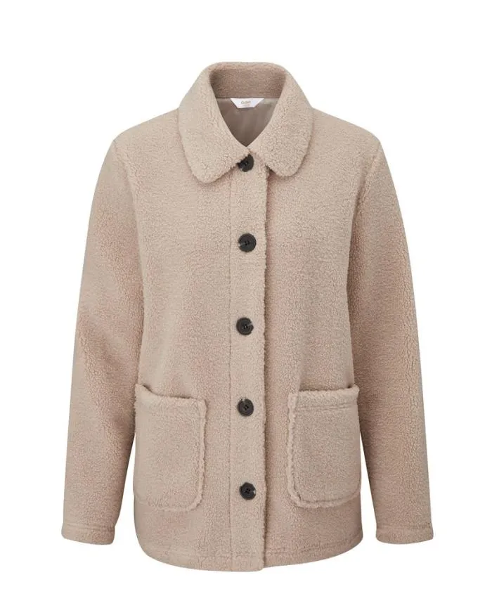 Cotton Traders Coats and Jackets Cosy Sherpa Fleece Jacket 8211 Women