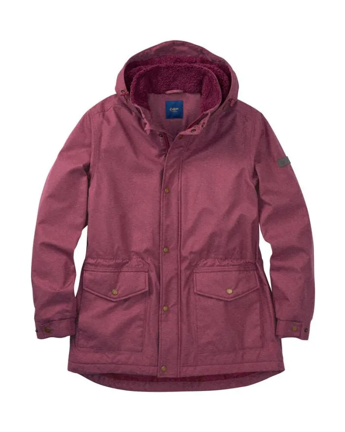 Cotton Traders Coats and Jackets FleeceLined Waterproof Coat 8211 WomenMenUnisex