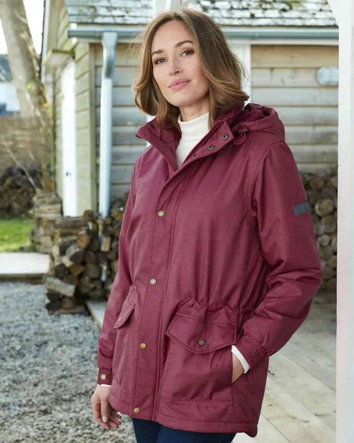 Cotton Traders Coats and Jackets FleeceLined Waterproof Coat 8211 WomenMenUnisex