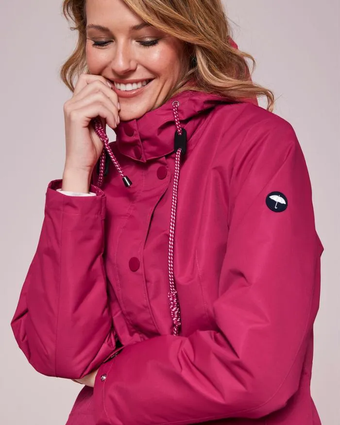 Cotton Traders Coats and Jackets Waterproof FleeceLined Hooded Jacket 8211 Women