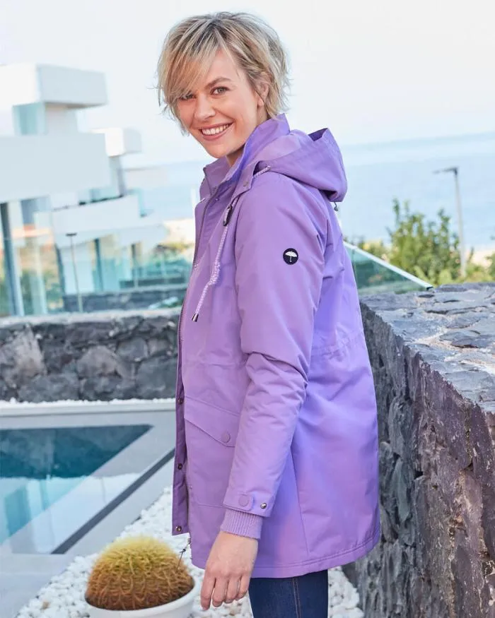 Cotton Traders Coats and Jackets Waterproof FleeceLined Hooded Jacket 8211 Women