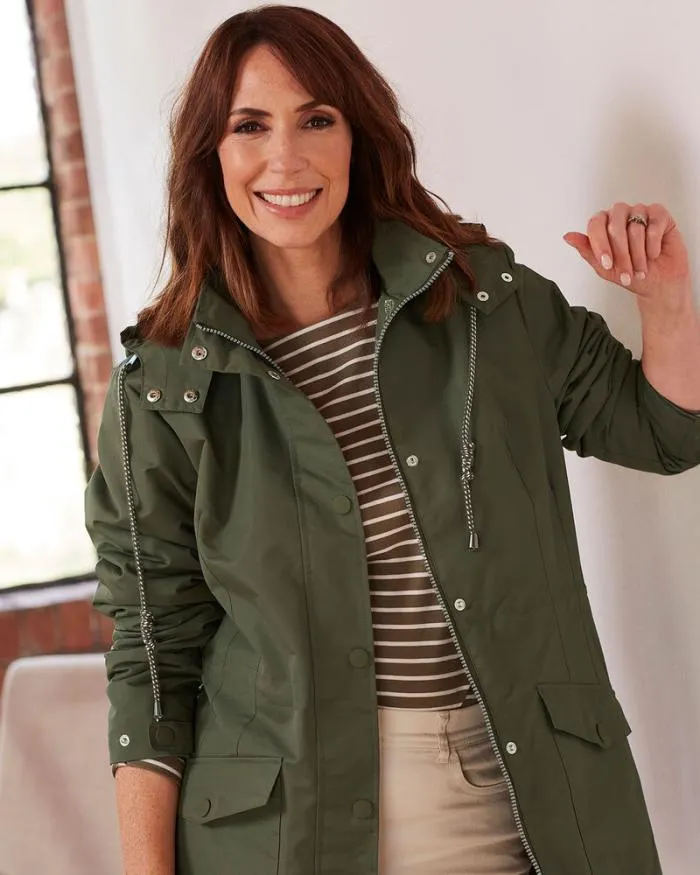Cotton Traders Coats and Jackets Waterproof FleeceLined Hooded Jacket 8211 Women