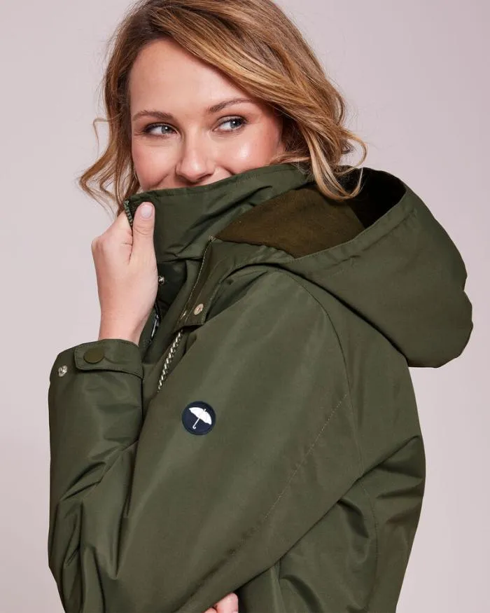 Cotton Traders Coats and Jackets Waterproof FleeceLined Hooded Jacket 8211 Women