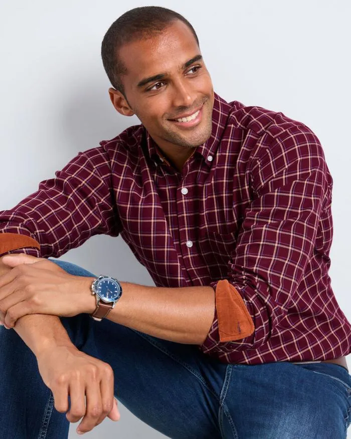 Cotton Traders Shirts Long Sleeve Country Shirt 8211 Men