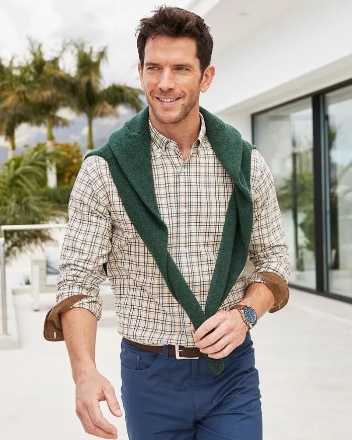 Cotton Traders Shirts Long Sleeve Country Shirt 8211 Men