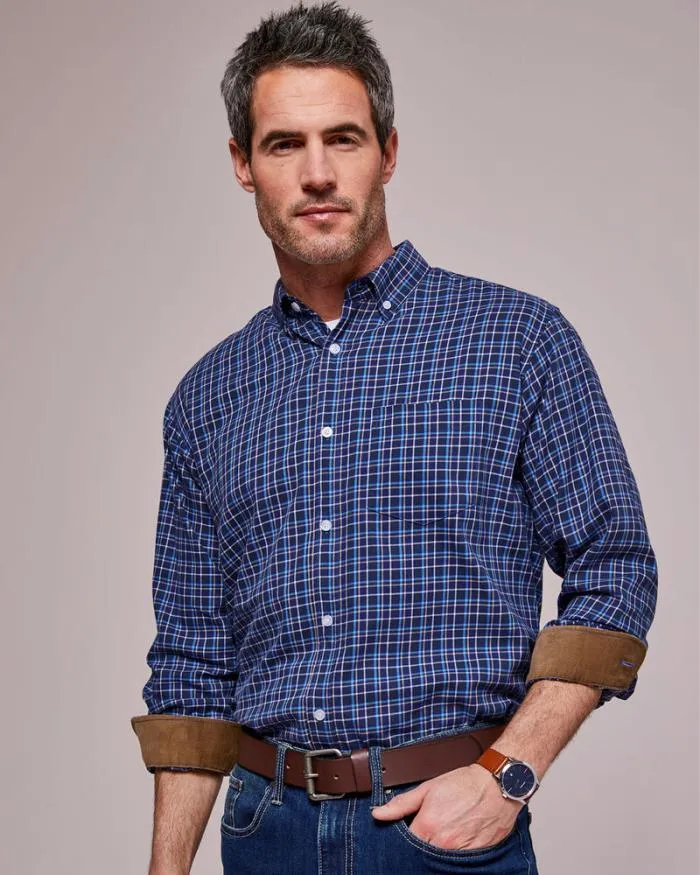 Cotton Traders Shirts Long Sleeve Country Shirt 8211 Men