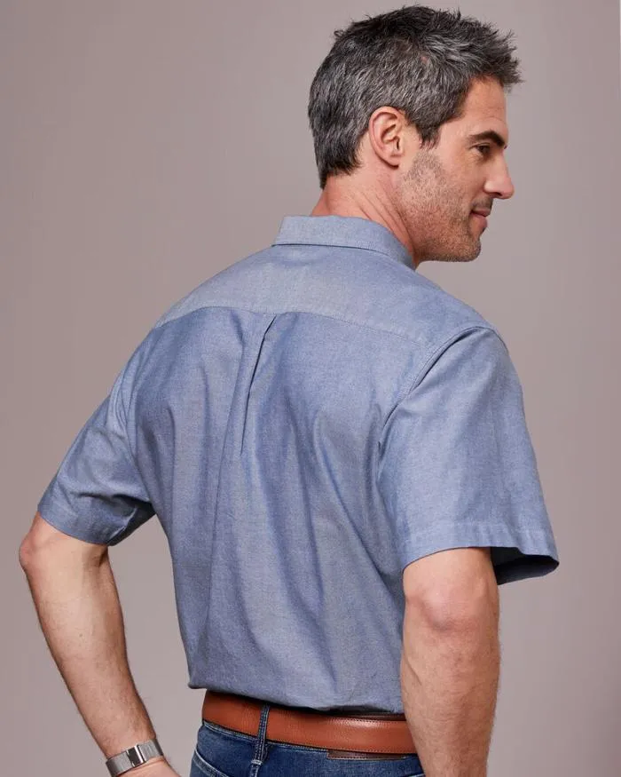 Cotton Traders Shirts Short Sleeve Oxford Shirt 8211 Men
