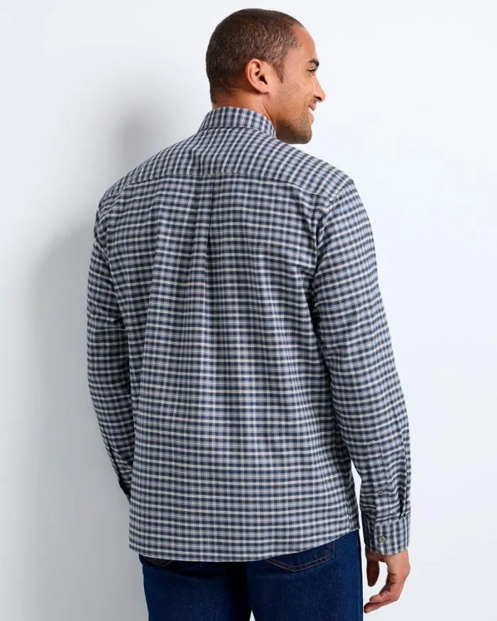 Cotton Traders Shirts Signature Long Sleeve Oxford Check Shirt 8211 Men