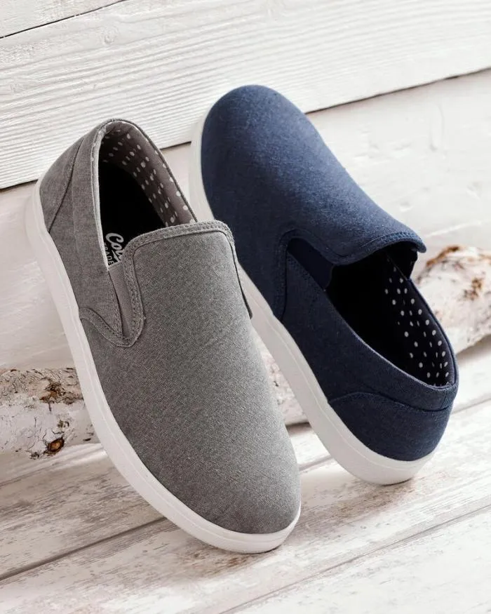 Cotton Traders Shoes Canvas SlipOn Pumps 8211 Men