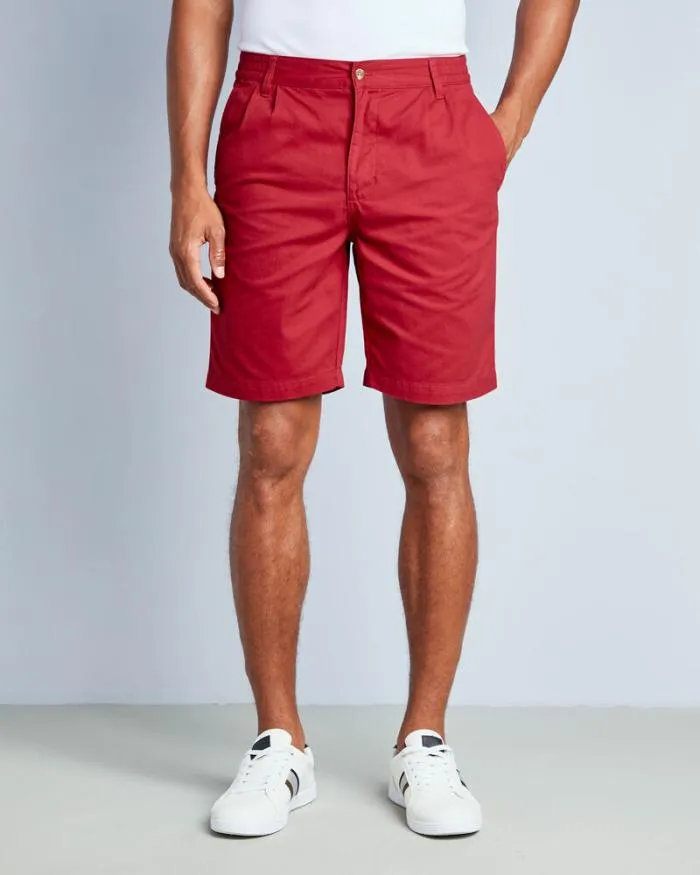Cotton Traders Shorts Pleat Front Comfort Shorts 8211 Men