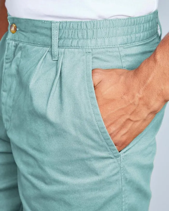 Cotton Traders Shorts Pleat Front Comfort Shorts 8211 Men