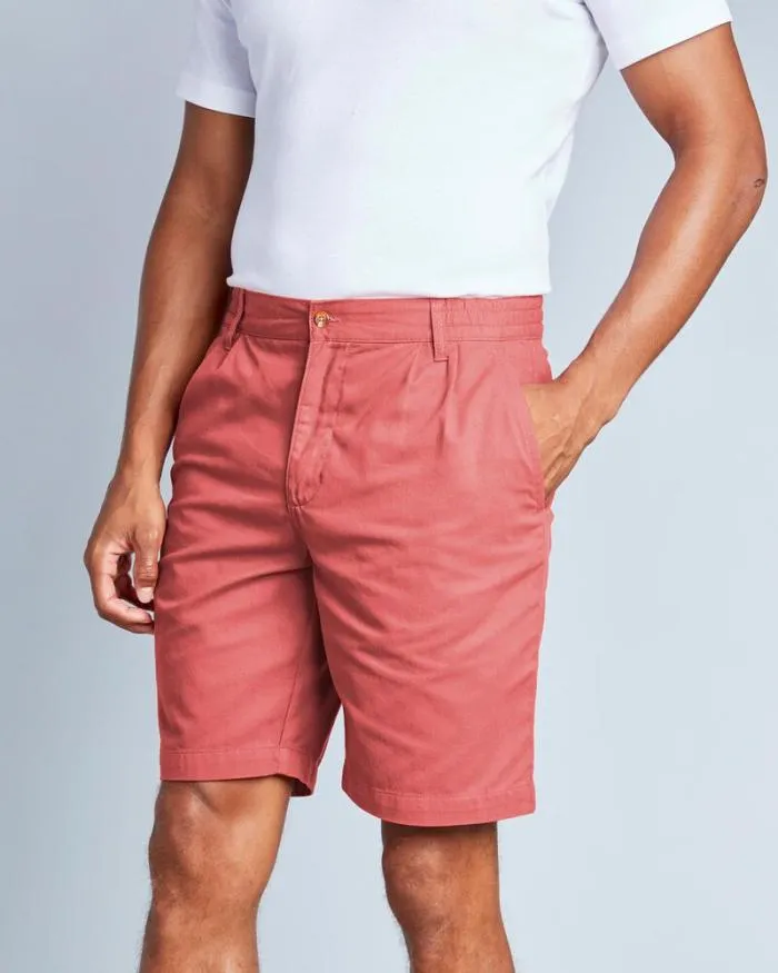 Cotton Traders Shorts Pleat Front Comfort Shorts 8211 Men