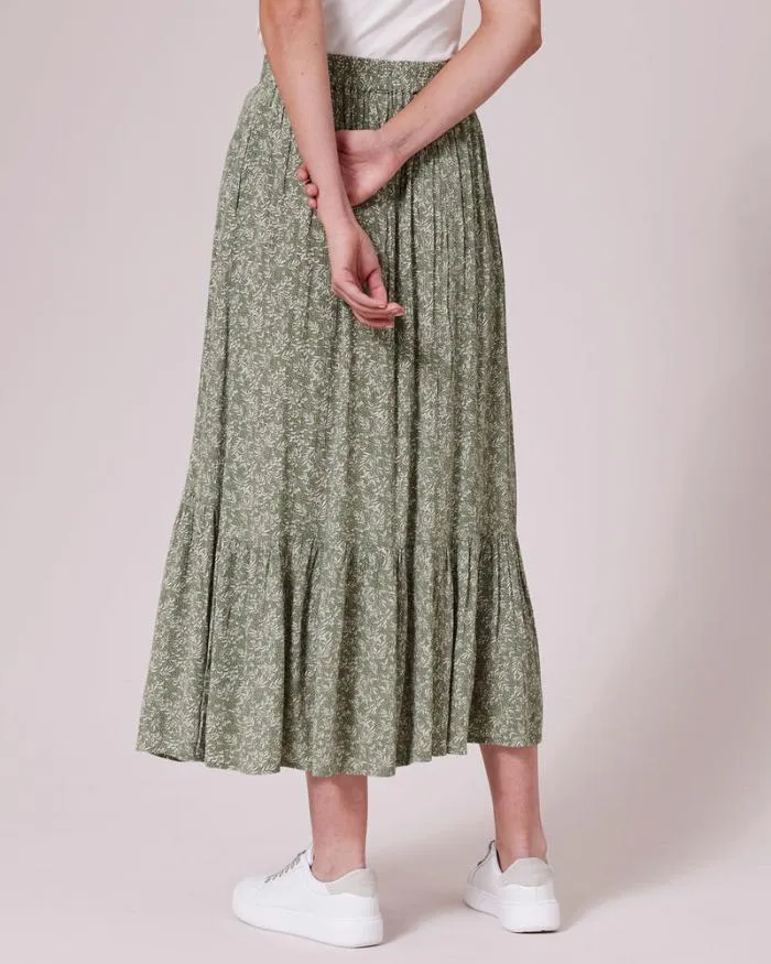 Cotton Traders Skirts PullOn Crinkle Maxi Skirt 8211 Women