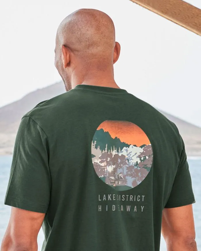 Cotton Traders Tops and TShirts The Wanderer Printed TShirt 8211 Men