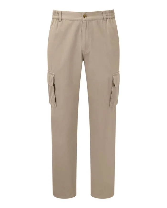 Cotton Traders Trousers Cargo Comfort Trousers 8211 Men