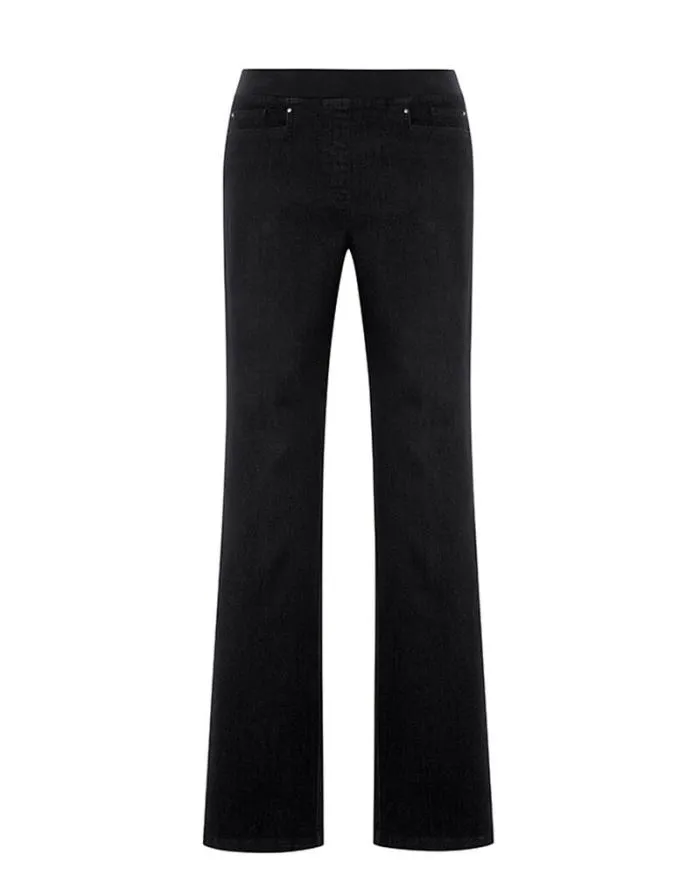 Cotton Traders Trousers Premium PullOn Denim StraightLeg Jeans 8211 Women