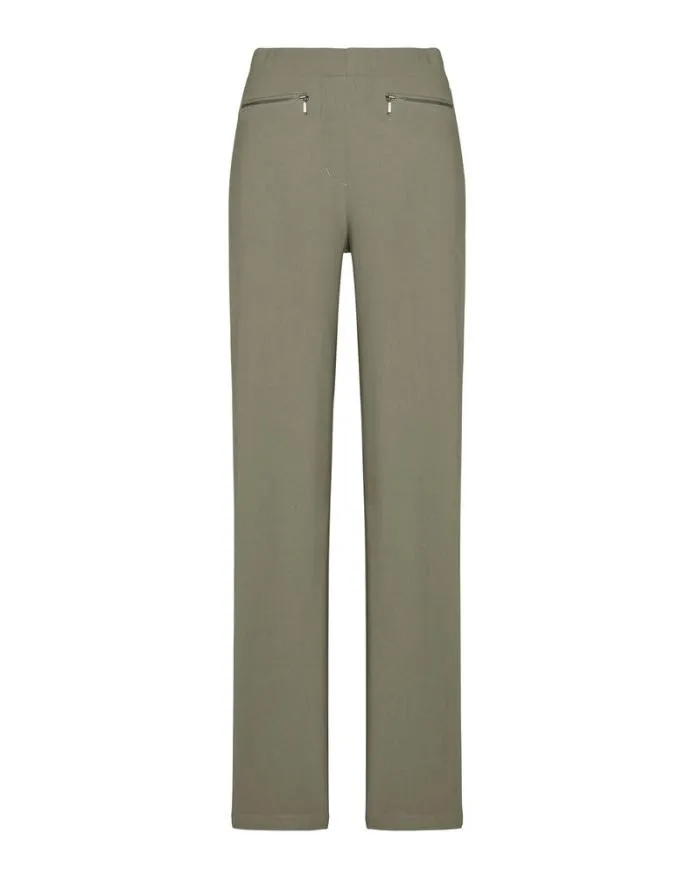 Cotton Traders Trousers Super Stretchy SlimLeg PullOn Trousers 8211 Women