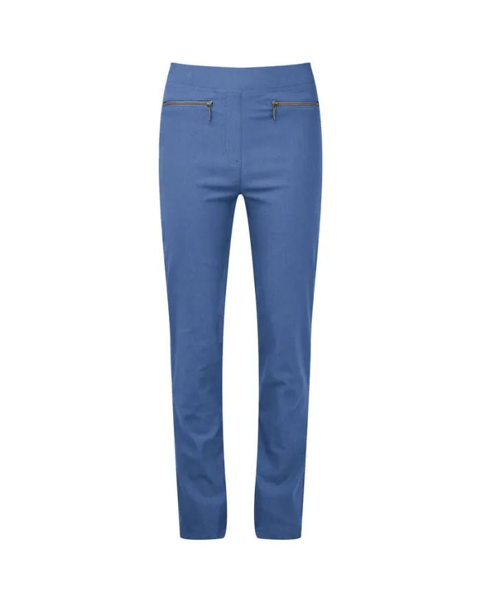 Cotton Traders Trousers Super Stretchy SlimLeg PullOn Trousers 8211 Women