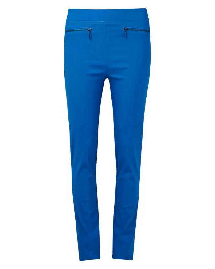 Cotton Traders Trousers Super Stretchy SlimLeg PullOn Trousers 8211 Women