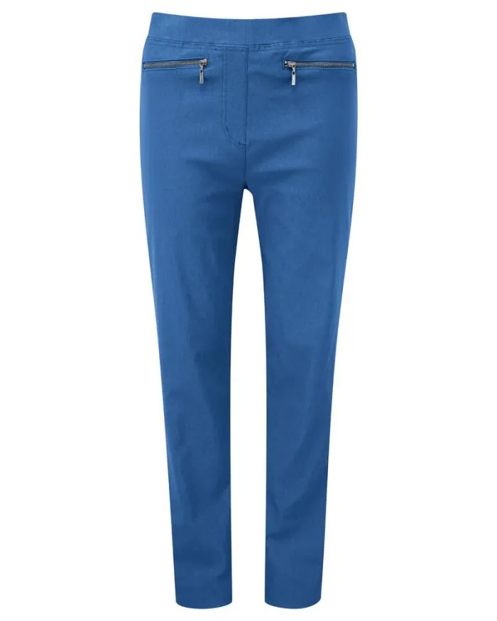 Cotton Traders Trousers Super Stretchy SlimLeg PullOn Trousers 8211 Women