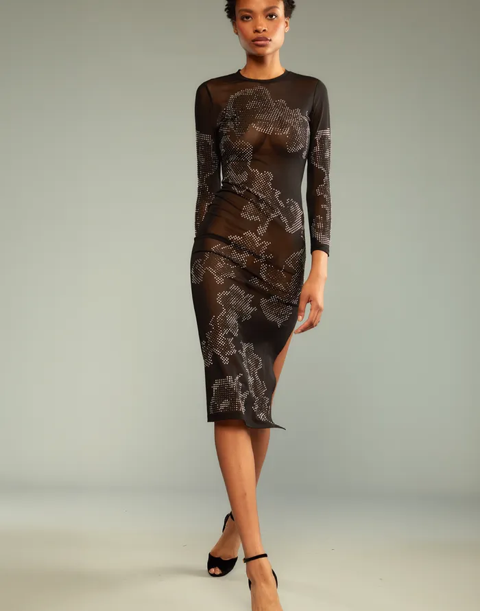Cynthia Rowley Aaliyah Crystal Dress Women Dresses Cynthia Rowley Aaliyah Crystal Dress Women Dresses
