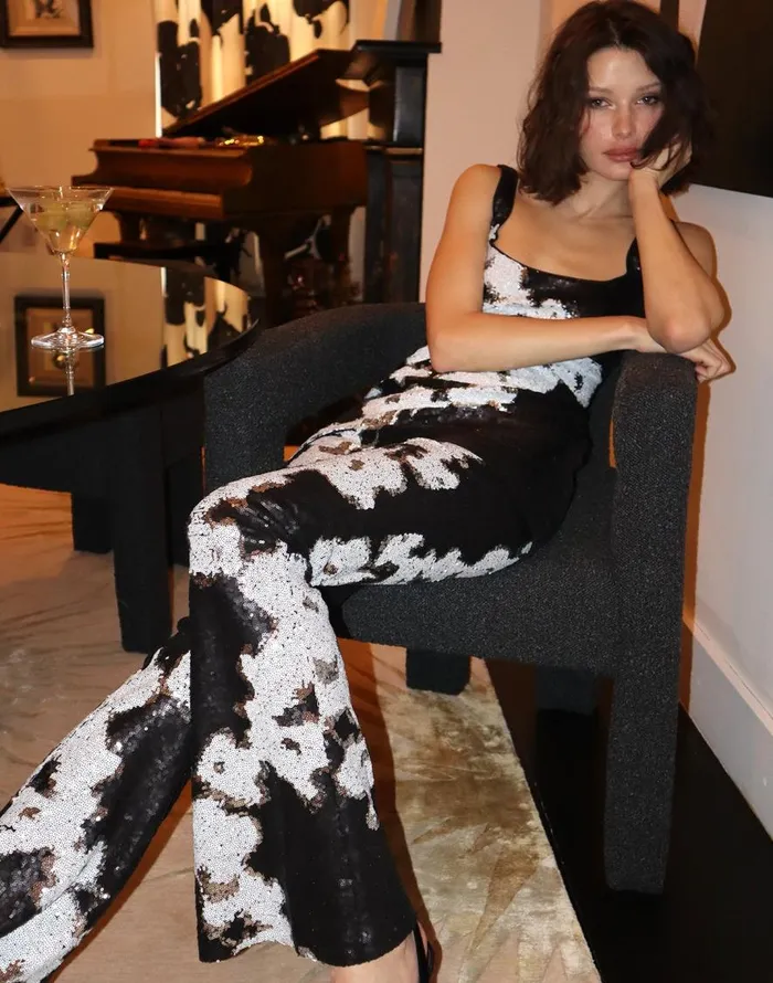 Cynthia Rowley After Hours Sequin Trouser Women Bottoms Cynthia Rowley After Hours Sequin Trouser Women Bottoms