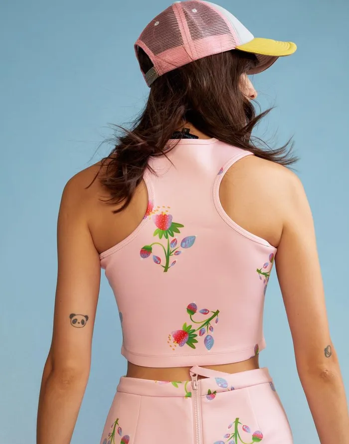 Cynthia Rowley Racer Bonded Tank Women Sport Cynthia Rowley Racer Bonded Tank Women Sport