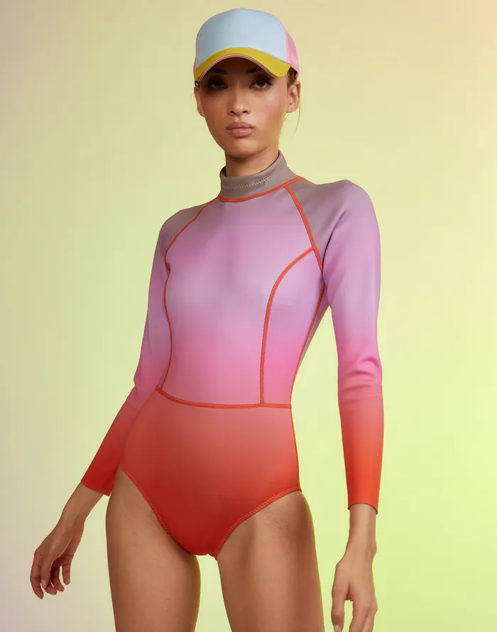 Cynthia Rowley Sunset Surf Wetsuit Women Surf and Swim Cynthia Rowley Sunset Surf Wetsuit Women Surf and Swim