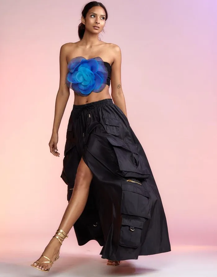 Cynthia Rowley Taffeta Cargo Skirt Women Bottoms Cynthia Rowley Taffeta Cargo Skirt Women Bottoms